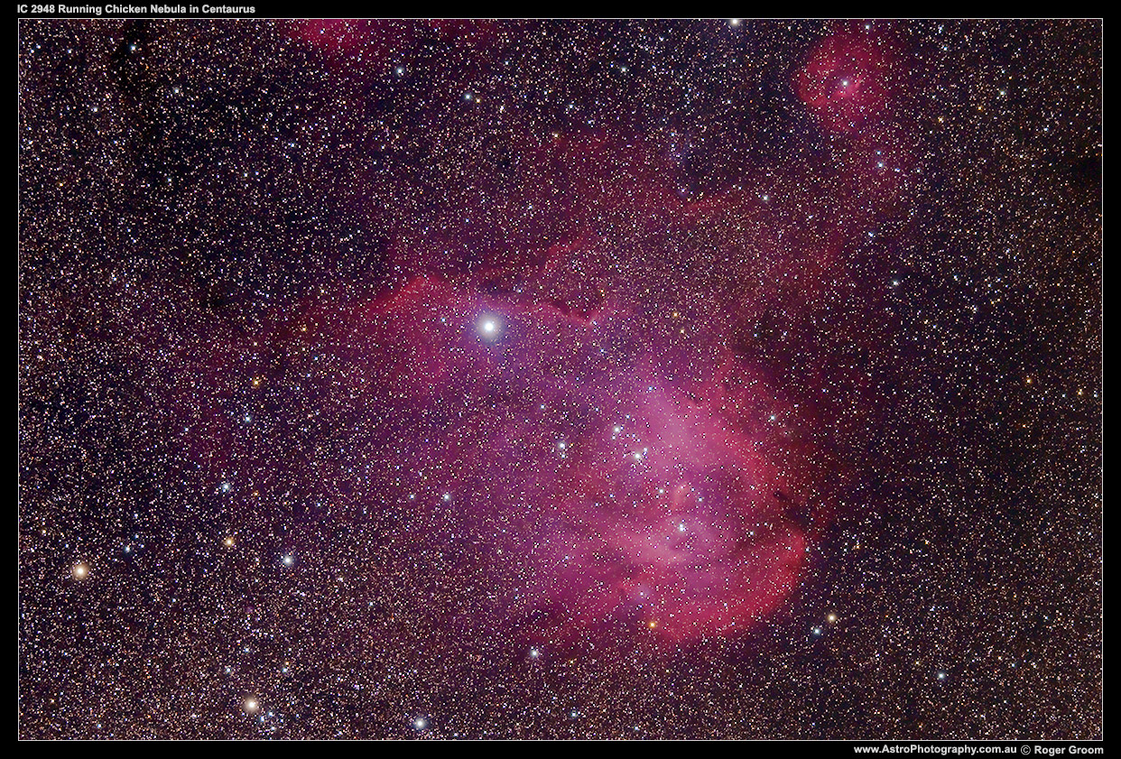 Running Chicken Nebula (IC2948)